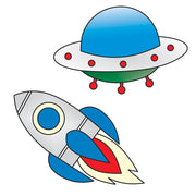 Toykraft ThankUbff Space Theme Foil Art Kit for Kids