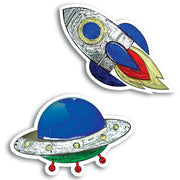 Toykraft ThankUbff Space Theme Foil Art Kit for Kids