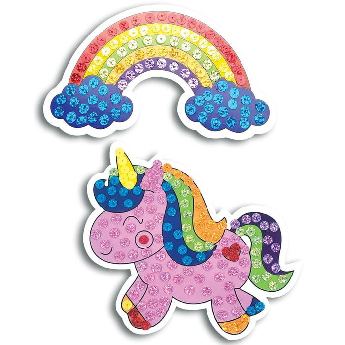 Toykraft ThankUbff Unicorn Sequin Art-Arts & Crafts-Toykraftt-Toycra