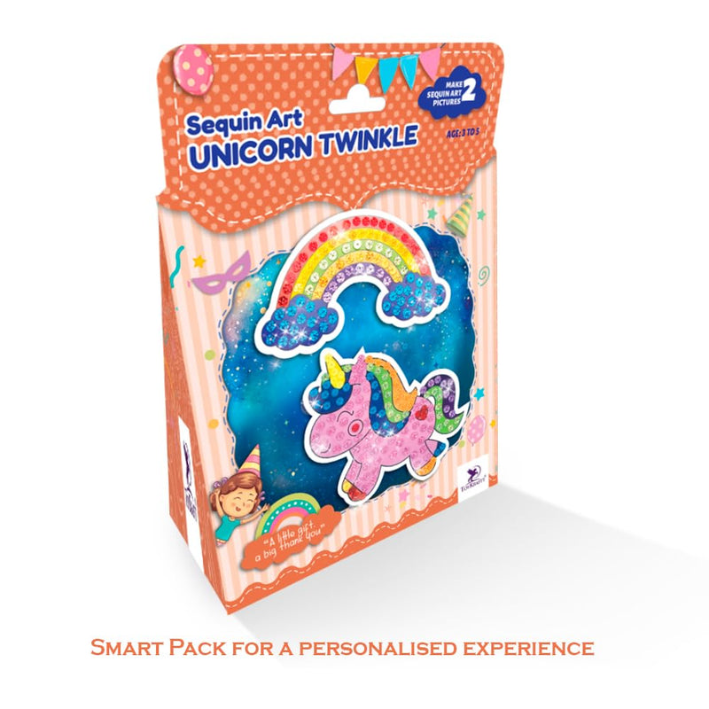Toykraft ThankUbff Unicorn Sequin Art