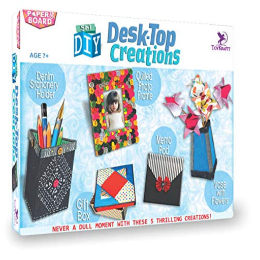 Toykraftt 5 In 1 Diy Desk-Top Creations-Arts & Crafts-Toykraftt-Toycra