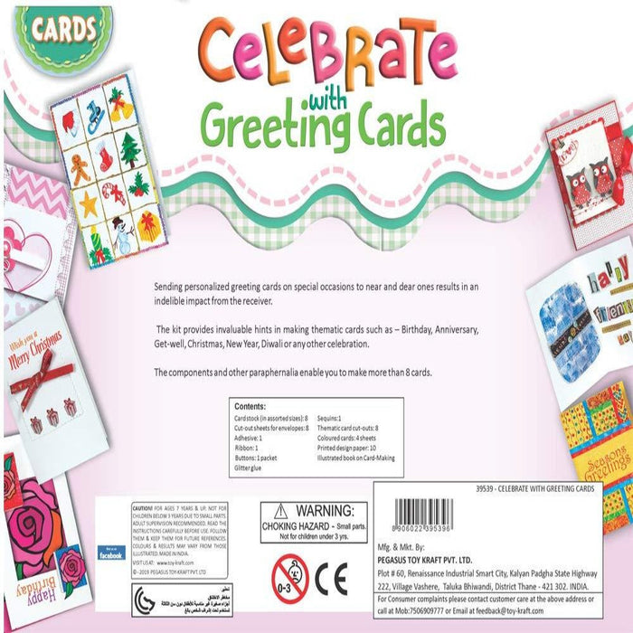 Toykraftt Celebrate With Greeting Cards-Arts & Crafts-Toykraftt-Toycra