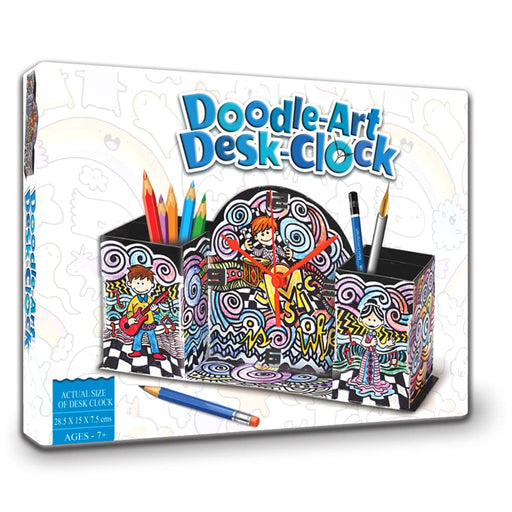 Toykraftt Doodle-Art Desk-Clock-Arts & Crafts-Toykraftt-Toycra
