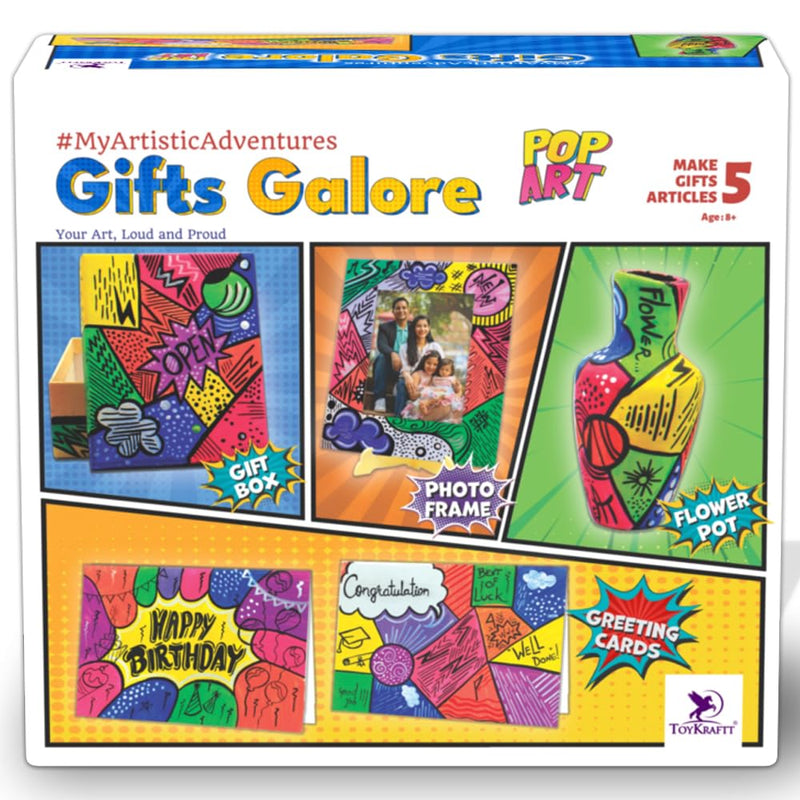 Toykraftt Gifts Galore Pop Art
