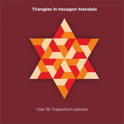 Toykraftt Magnalogix Mosaic Mandalas