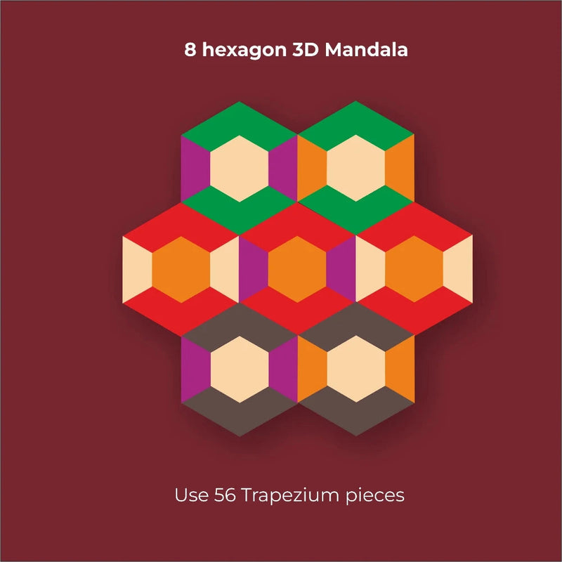 Toykraftt Magnalogix Mosaic Mandalas
