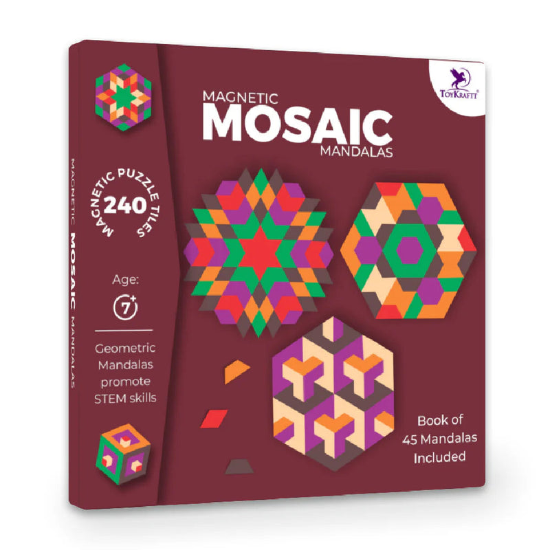 Toykraftt Magnalogix Mosaic Mandalas