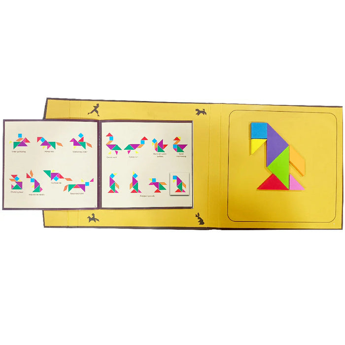 Toykraftt Magnalogix Tangram-Board Games-Toykraftt-Toycra