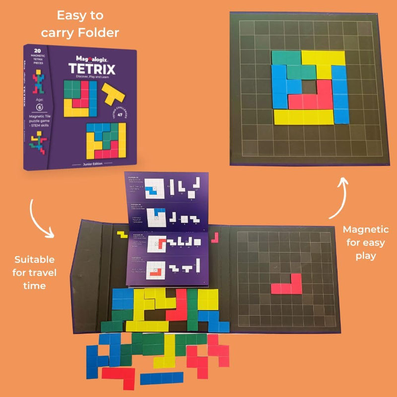 Toykraftt Magnalogix Tetrix - Junior