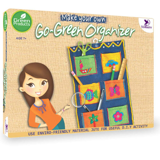 Toykraftt Make Your Own Go-Green Organizer-Arts & Crafts-Toykraftt-Toycra