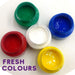 Toykraftt Washable Finger Paints-Arts & Crafts-Toykraftt-Toycra