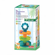 Toymate Baby’s Safari World 3-in-1 Gift Set – 17 PCS