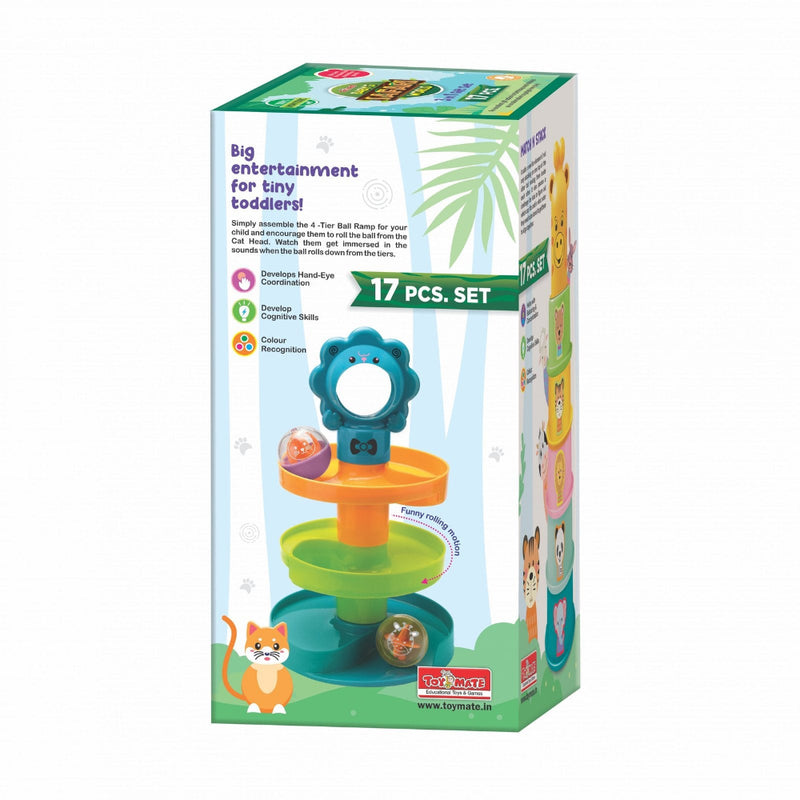 Toymate Baby’s Safari World 3-in-1 Gift Set – 17 PCS