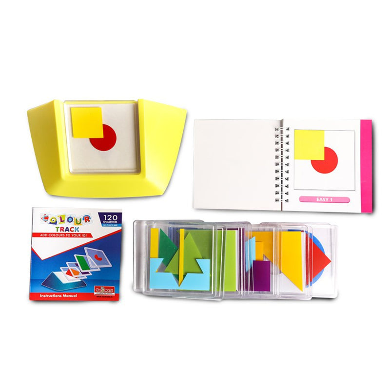 Toymate Colour Track – Educational Puzzle Game for Kids (Age 4-8) | 120 Challenges | Develops IQ, Logic & Spatial Skills