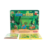 Toymate Hide N Seek Jungle A Puzzle Board Game | 48 Logic Challenges for Kids & Adults
