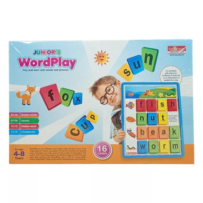 Toymate Junior's WordPlay – Fun & Educational Word Game for Kids-Learning & Education-Toymate-Toycra