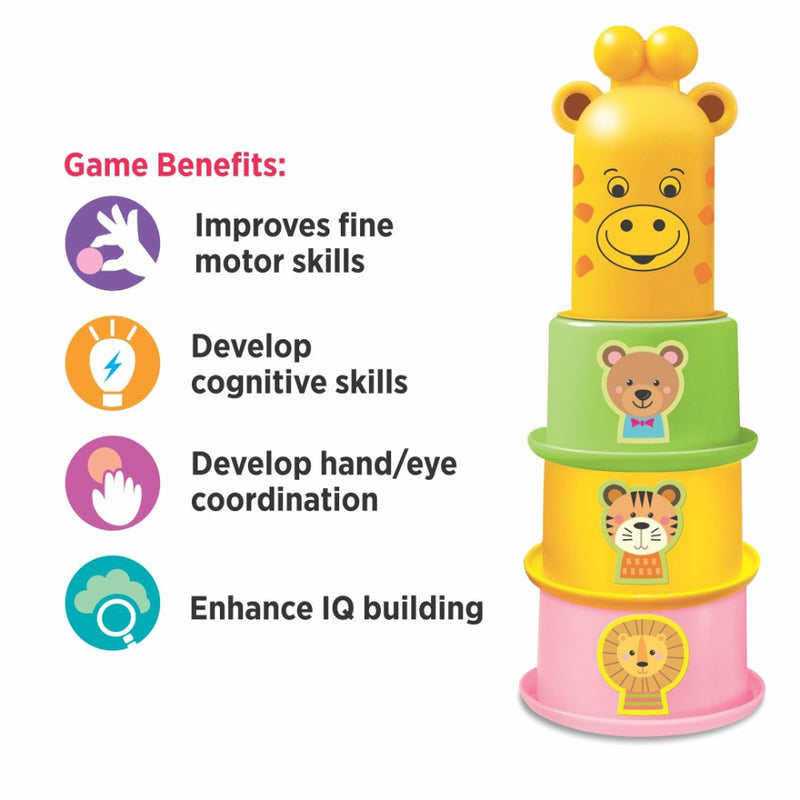 Toymate Kiddle's Joy Set - A 4 in 1 Toddler's Learning & Activity Gift Set for 12 Months and Above