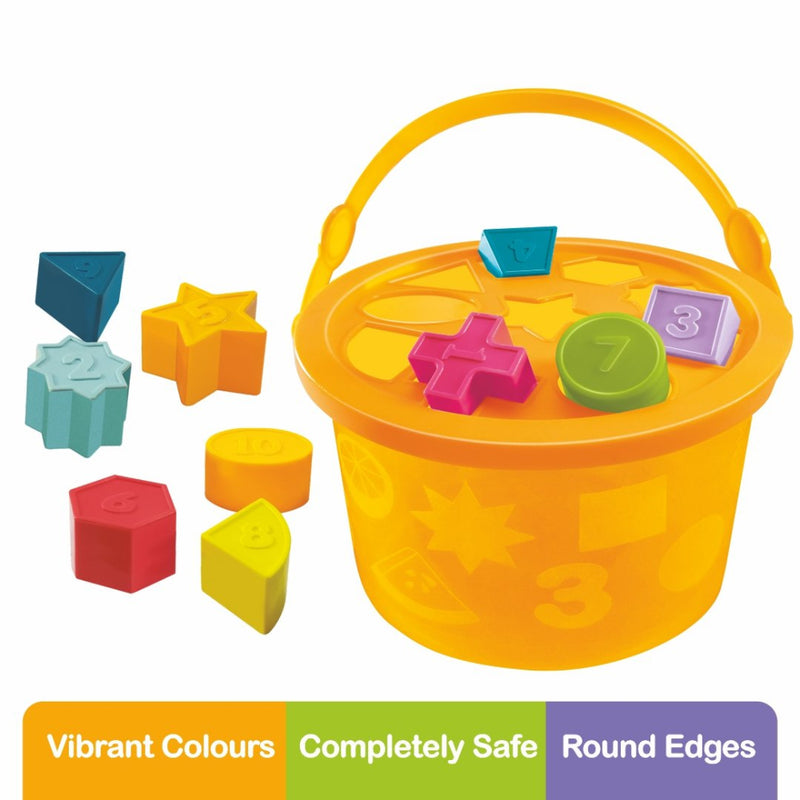 Toymate Kiddy’s Basket Play – 2-in-1 Educational Gift Set for Toddlers (12–36 Months)