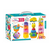Toymate Kiddy's Play World – Premium 30-Piece Toddler Gift Set (6-in-1 Activity Kit | Ages 12–36 Months)