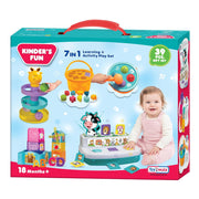Toymate Kinders Fun 7-in-1 Toddler Learning Toy Set