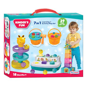 Toymate Kinders Fun 7-in-1 Toddler Learning Toy Set