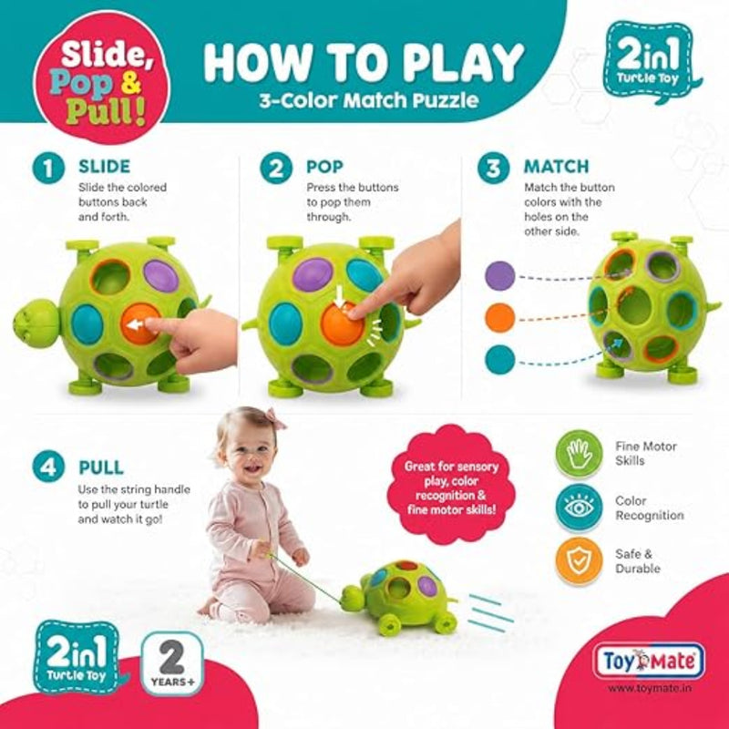 Toymate Slide, Pop & Pull