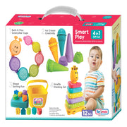 Toymate Smart Play 4-in-1 Toddler Toy Set by Toymate | Baby Learning & Activity Kit for 12+ Months