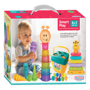 Toymate Smart Play 4-in-1 Toddler Toy Set by Toymate | Baby Learning & Activity Kit for 12+ Months