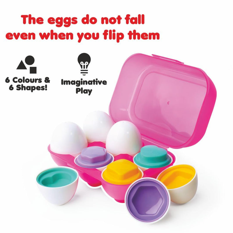 Toymate Smarty Eggs Matching Puzzle Eggs
