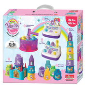 Toymate Unicorn Play Time – 24 Pcs Educational Toy Gift Set for Toddlers (12–36 Months)