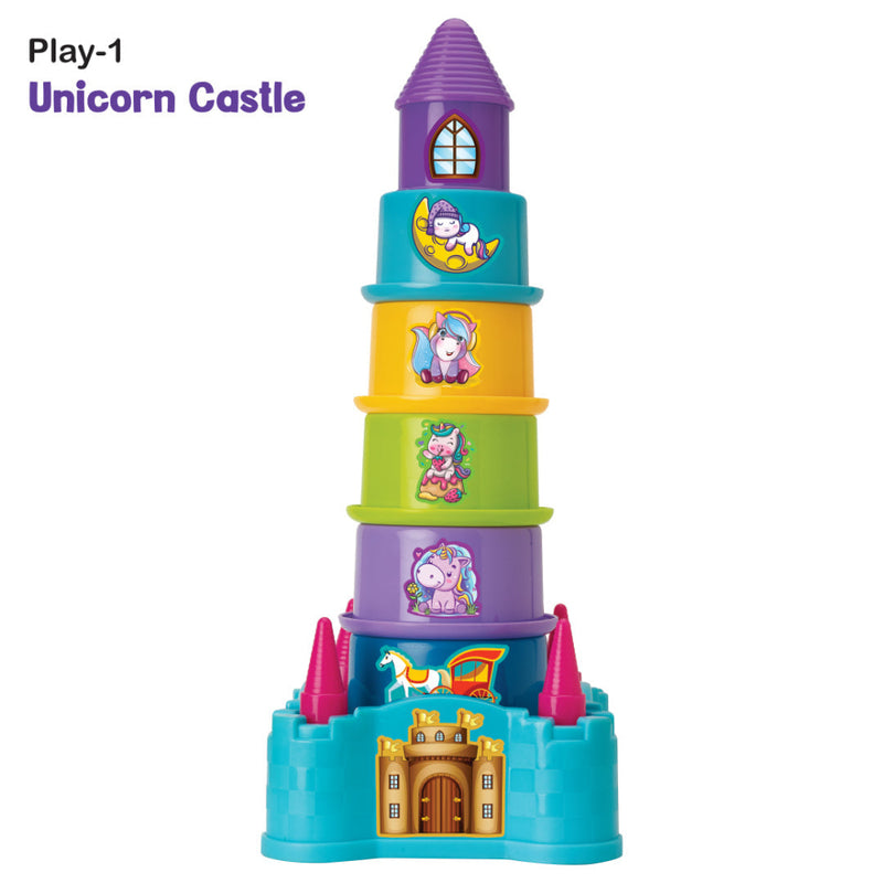 Toymate Unicorn Play Time – 24 Pcs Educational Toy Gift Set for Toddlers (12–36 Months)