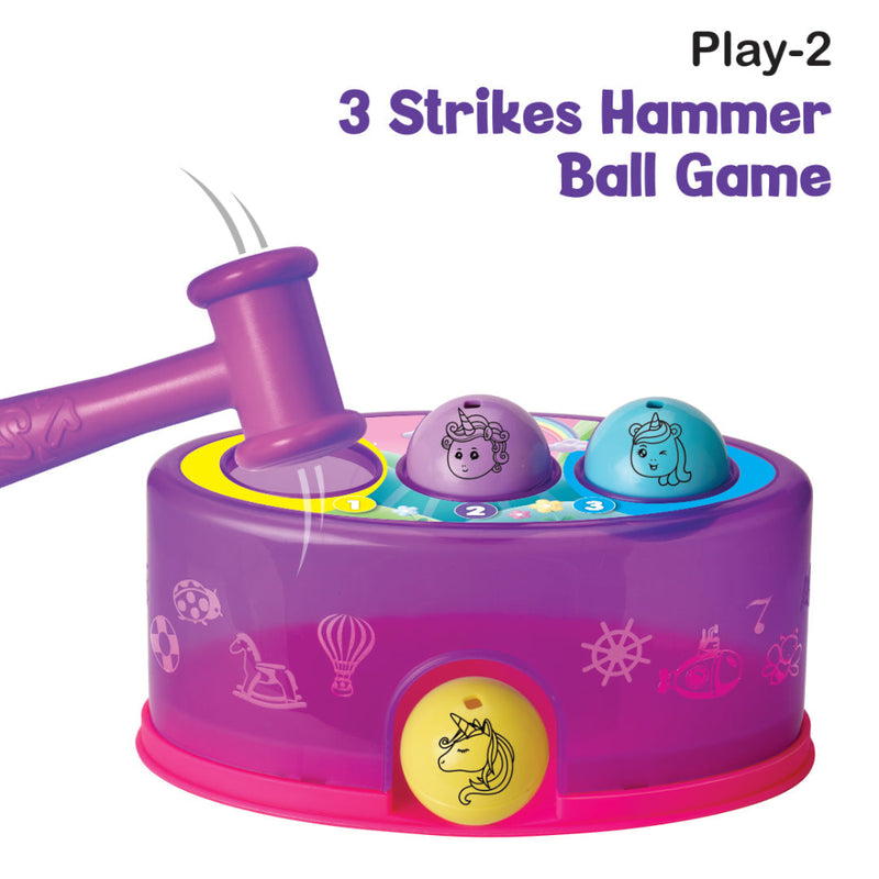 Toymate Unicorn Play Time – 24 Pcs Educational Toy Gift Set for Toddlers (12–36 Months)