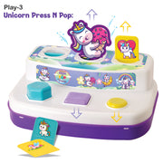 Toymate Unicorn Play Time – 24 Pcs Educational Toy Gift Set for Toddlers (12–36 Months)