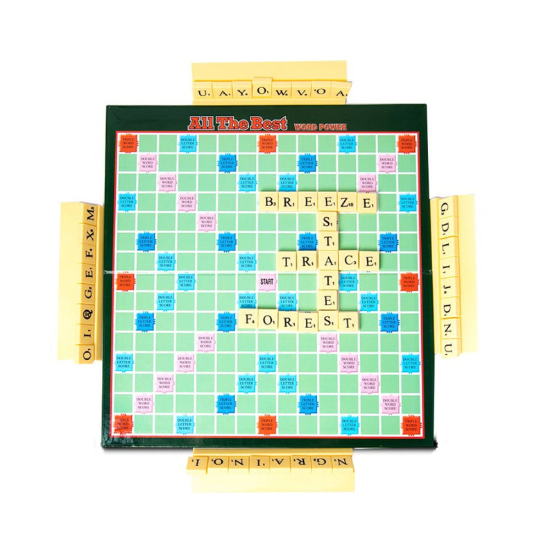 Toymate Word power – Educational Crossword Board Game for Kids & Family Fun