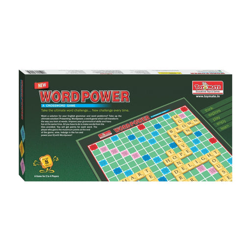Toymate Word power – Educational Crossword Board Game for Kids & Family Fun-Board Games-Toymate-Toycra