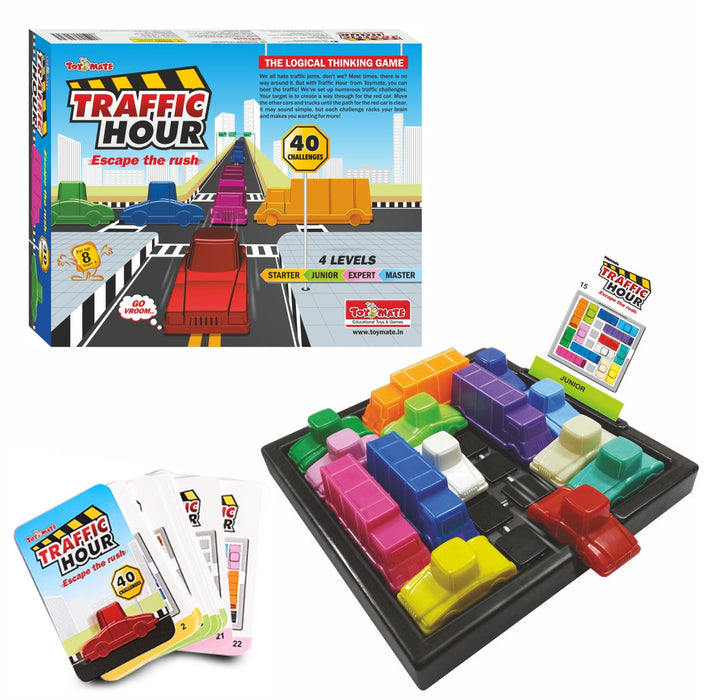 Traffic Hour™ – Escape the Rush | Logical Puzzle Game for Kids & Adults-simple-Toymate-Toycra
