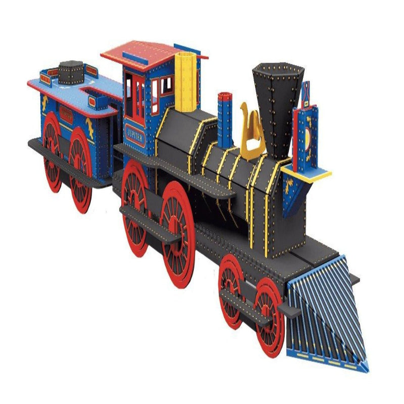 Travel, Learn & Explore Locomotive 3D Model & Book