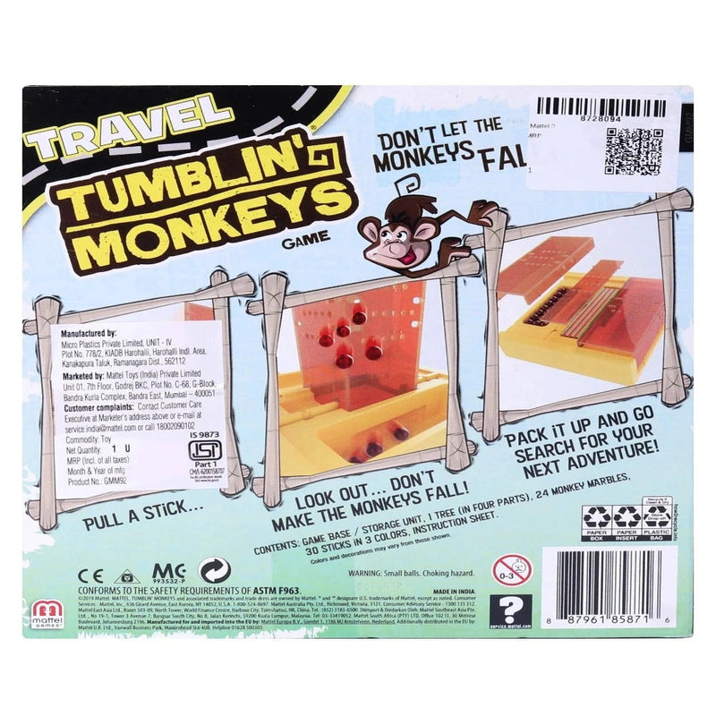 Travel Tumblin Monkeys Game