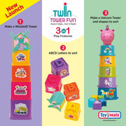 Twin Tower Fun- Stack it High… Sort it Right!