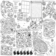 Two Giant Fold-Out Puzzle Posters