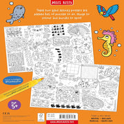 Two Giant Fold-Out Puzzle Posters