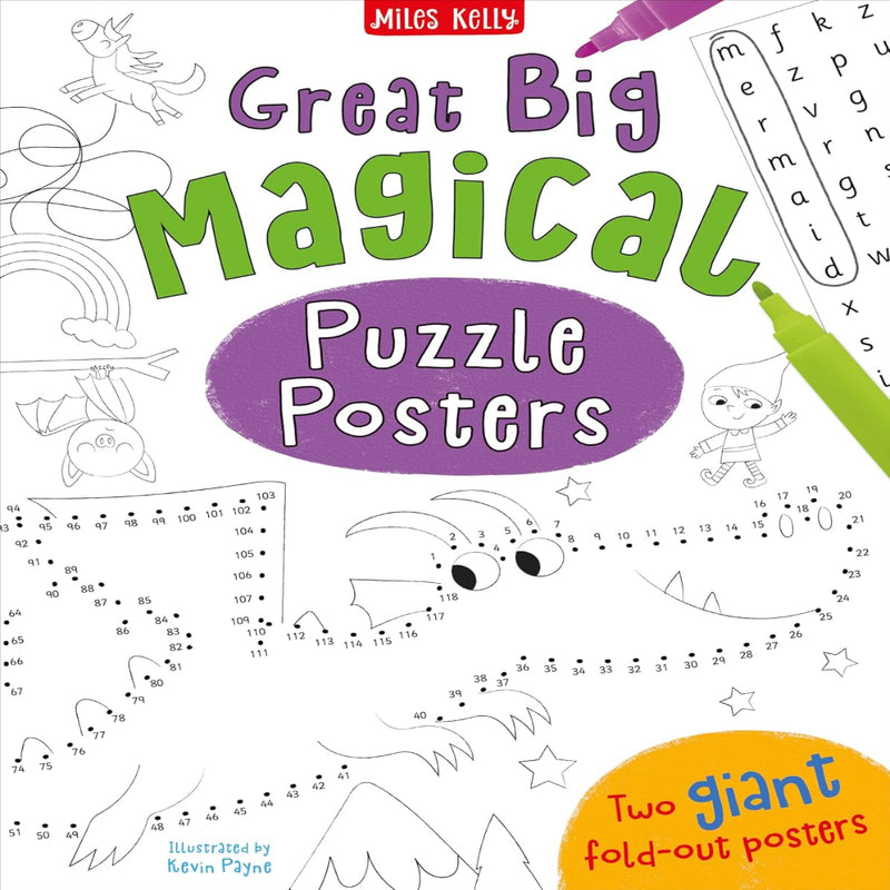 Two Giant Fold-Out Puzzle Posters