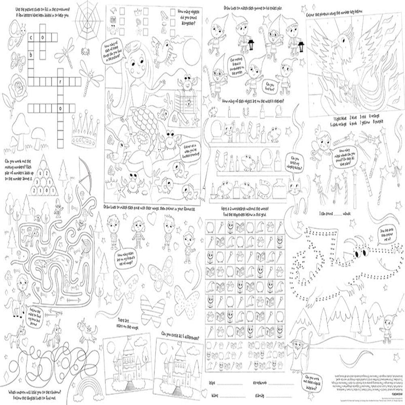 Two Giant Fold-Out Puzzle Posters