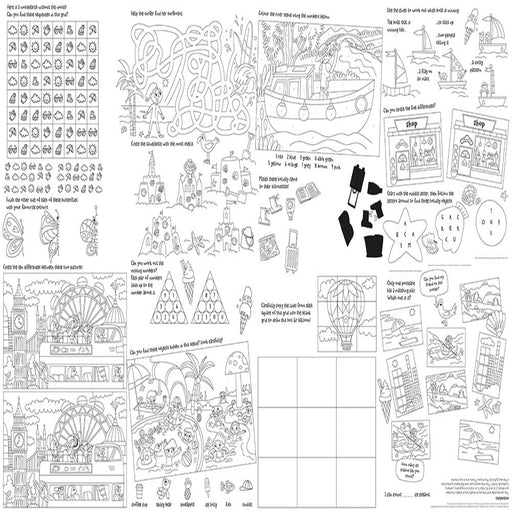 Two Giant Fold-Out Puzzle Posters
