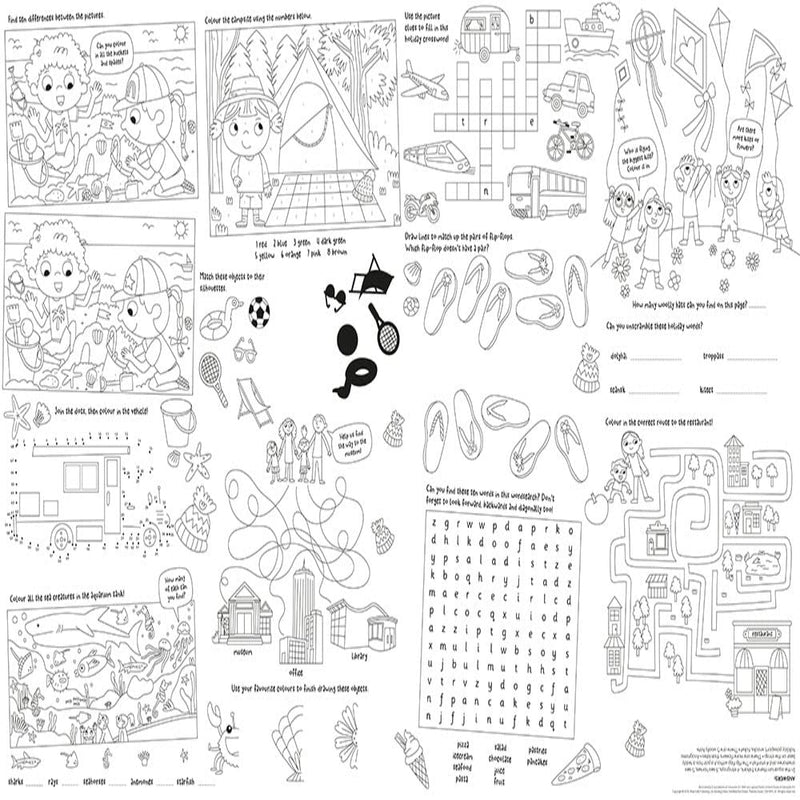 Two Giant Fold-Out Puzzle Posters