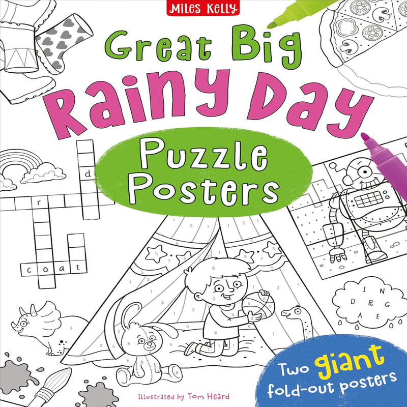Two Giant Fold-Out Puzzle Posters