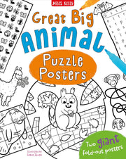 Two Giant Fold-Out Puzzle Posters