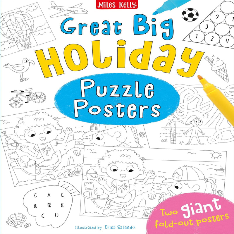 Two Giant Fold-Out Puzzle Posters