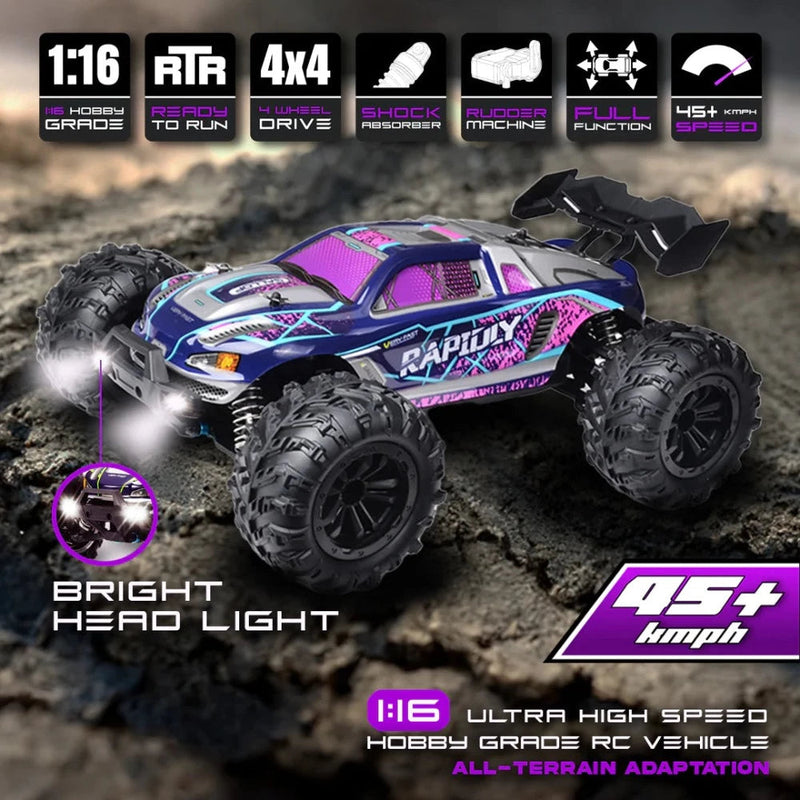 Tygatec Supersonic High Speed Hobby Grade Rc Car - Multi Colour