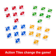 UNO Quatro Game For Adult, Family & Game Night, 2 To 4 Players